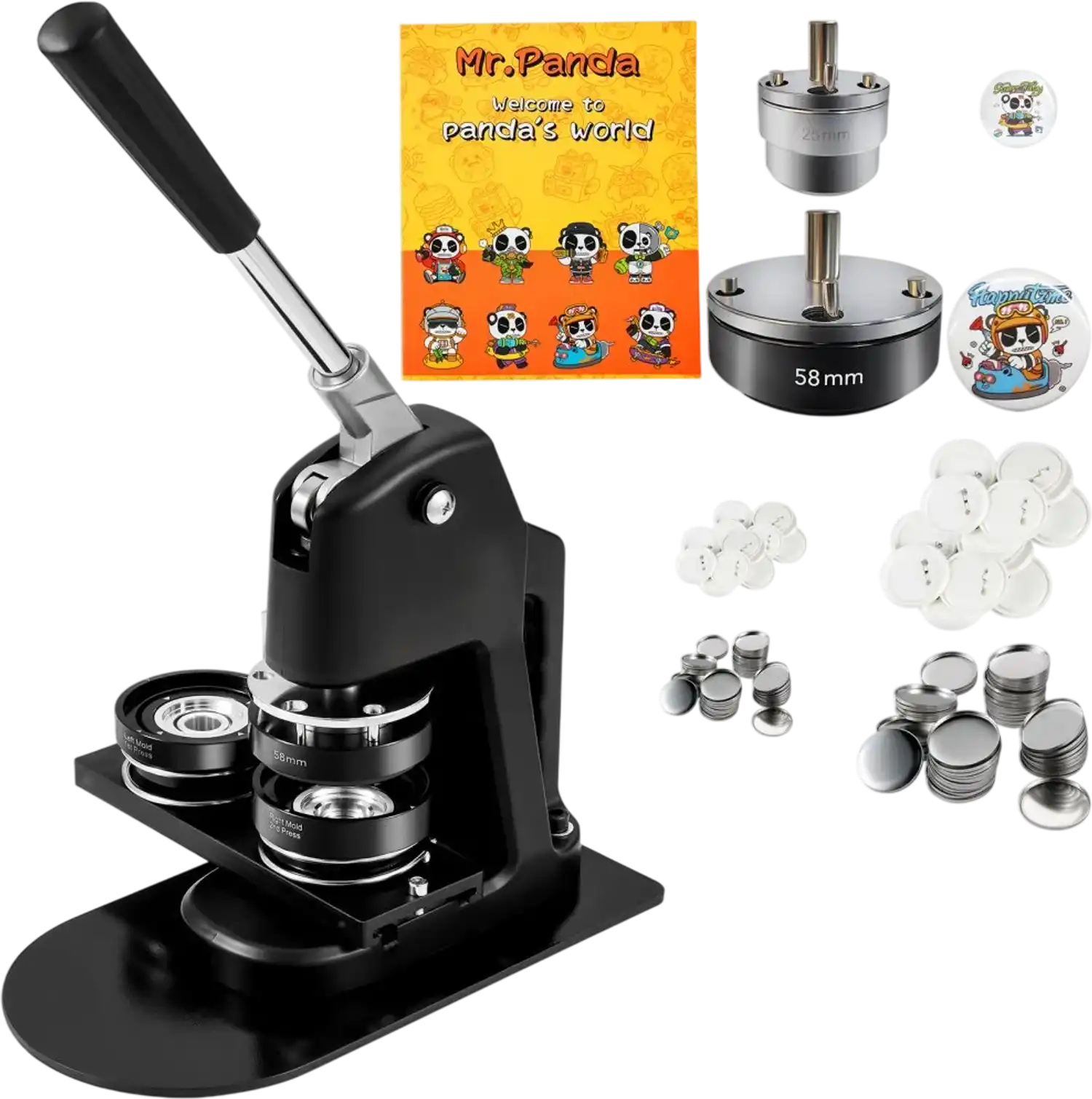 Vevor Button Maker Multiple Sizes 1