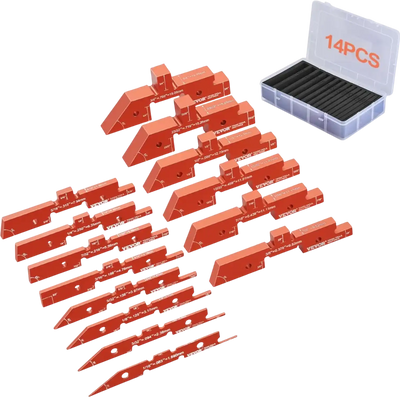 Vevor Router Table Setup Bars Precision Aluminum Height Gauge Set New