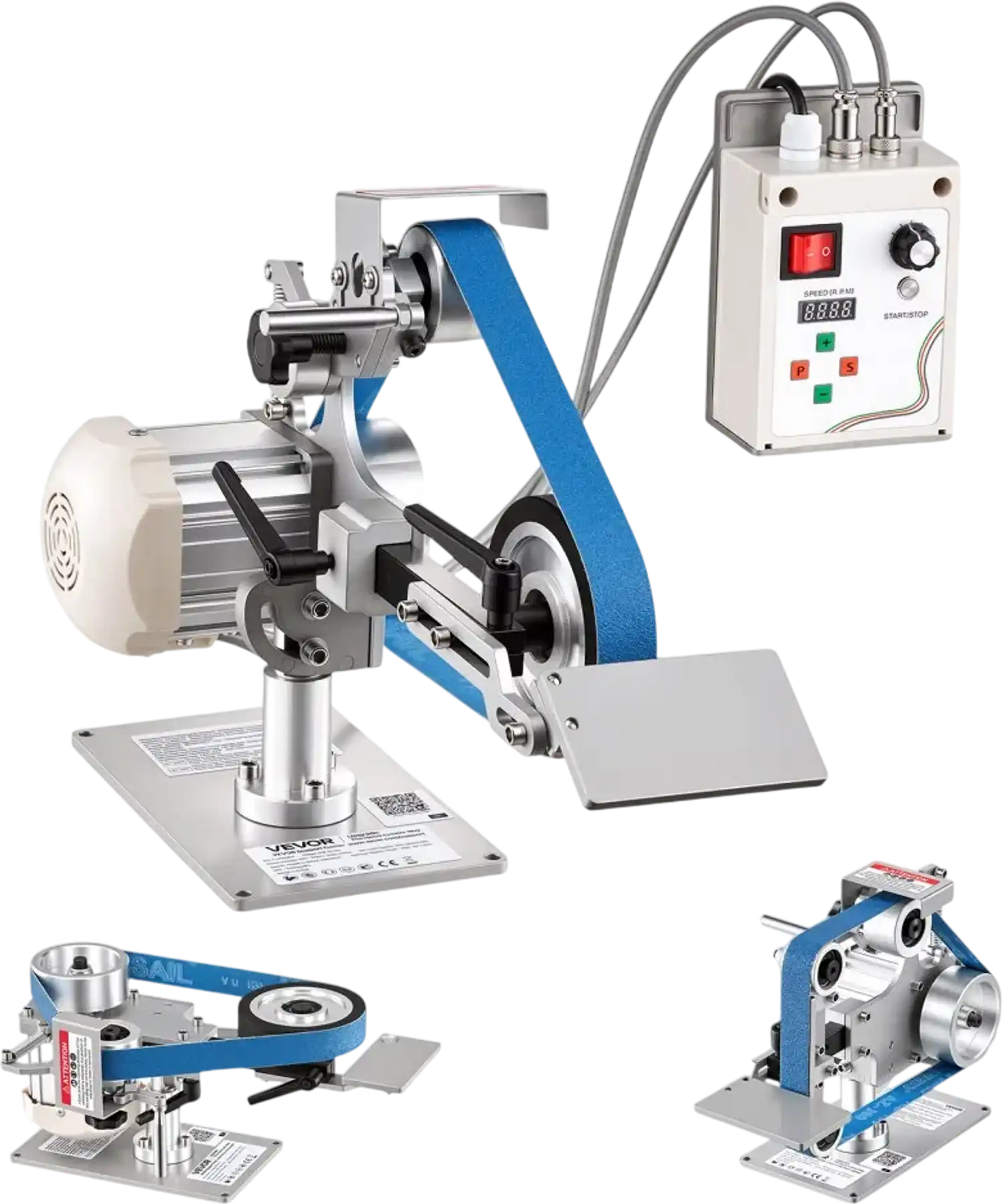 Vevor Belt Grinder Sander Variable Speed 30 x 1