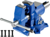 VEVOR 5" Heavy Duty Bench Vise, Double Swivel Rotating Vise Head/Body Rotates 360°,Pipe Vise Bench Vices 30Kn Clamping Force,for Clamping Fixing Equipment Home or Industrial Use