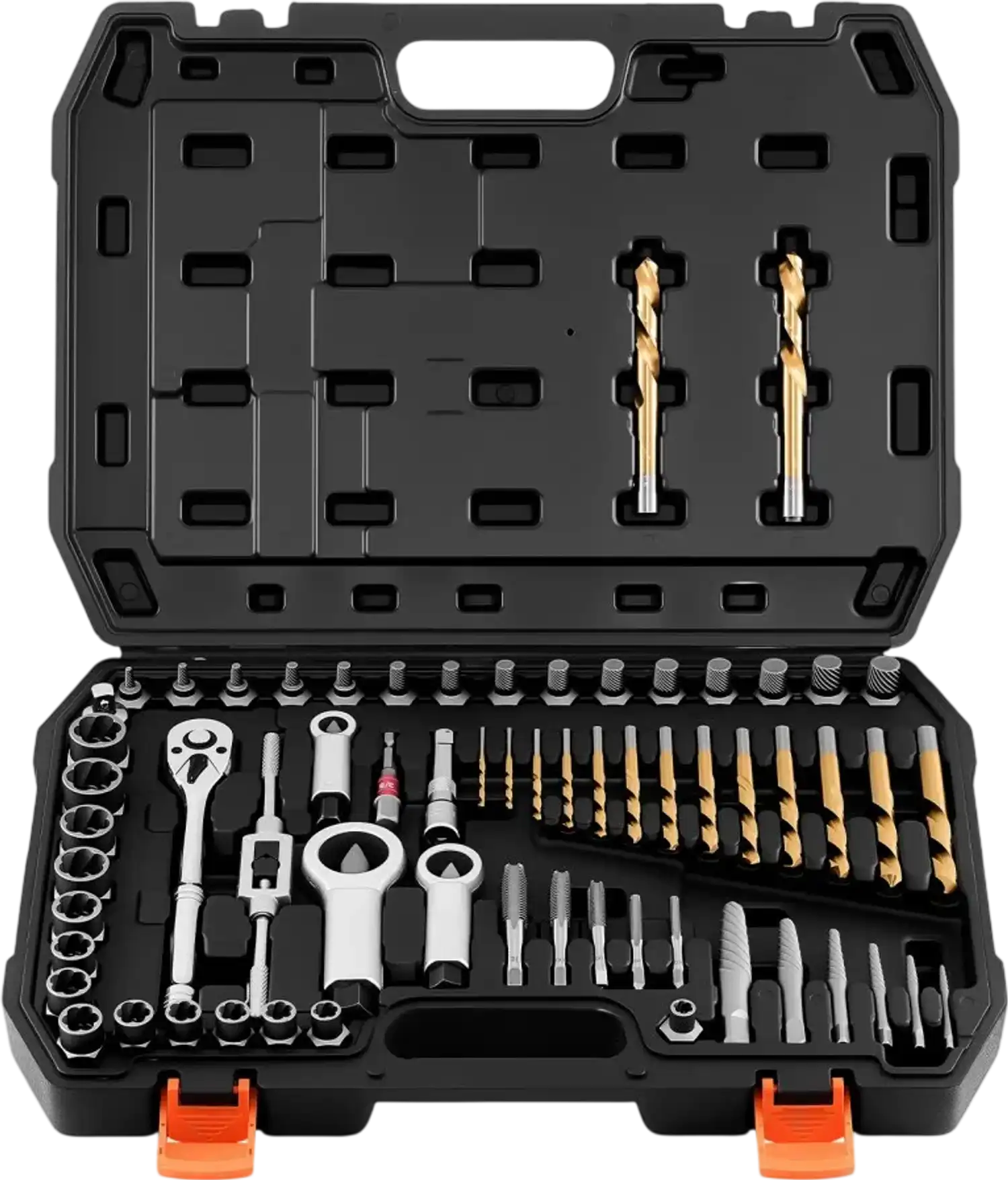 Vevor Screw & Bolt Extractor & Tap Repair Kit 63-Piece Fastener Removal Set New