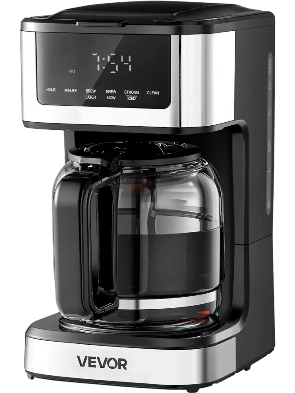 Vevor Coffee Maker 12-Cup Programmable Drip with Touch Screen New ...