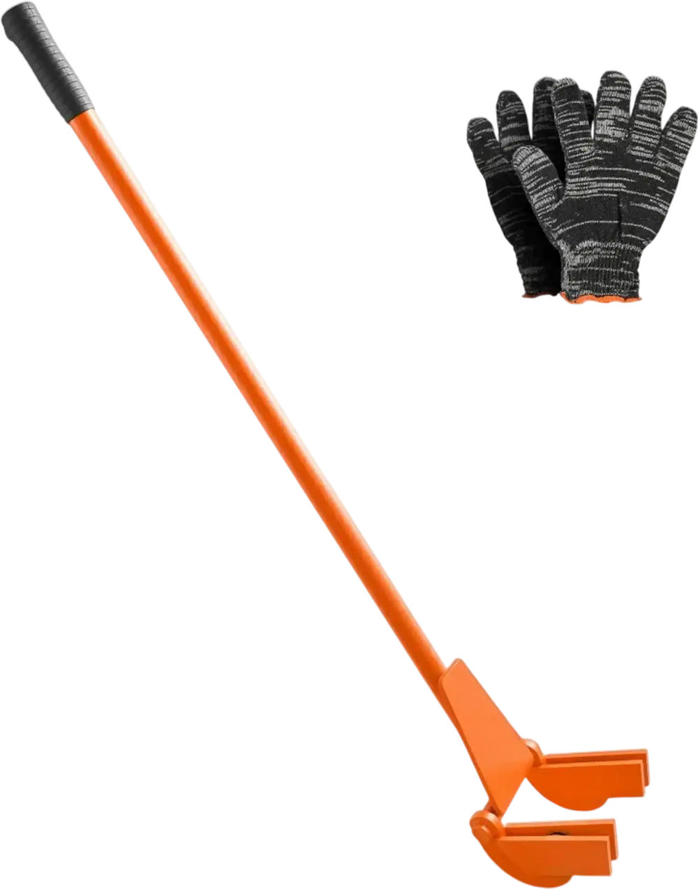 VEVOR Pallet Buster Tool, 40 Inch Carbon Steel Handle Wrecking Pry Bar, 2000 lbs Weight Capacity, Heavy Duty Deck Board Removal Tool, Breaker Bar for Flooring, Framing, Roofing, Trim, Drywall
