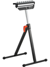 VEVOR Roller Stand, 300 lb Load Capacity, 26.8-42.5 in Adjustable Height, Folding Heavy Duty with 11.5 inch Polished Multi-directional Roller Head, for Table Saw Outfeed Woodworking Extension Support