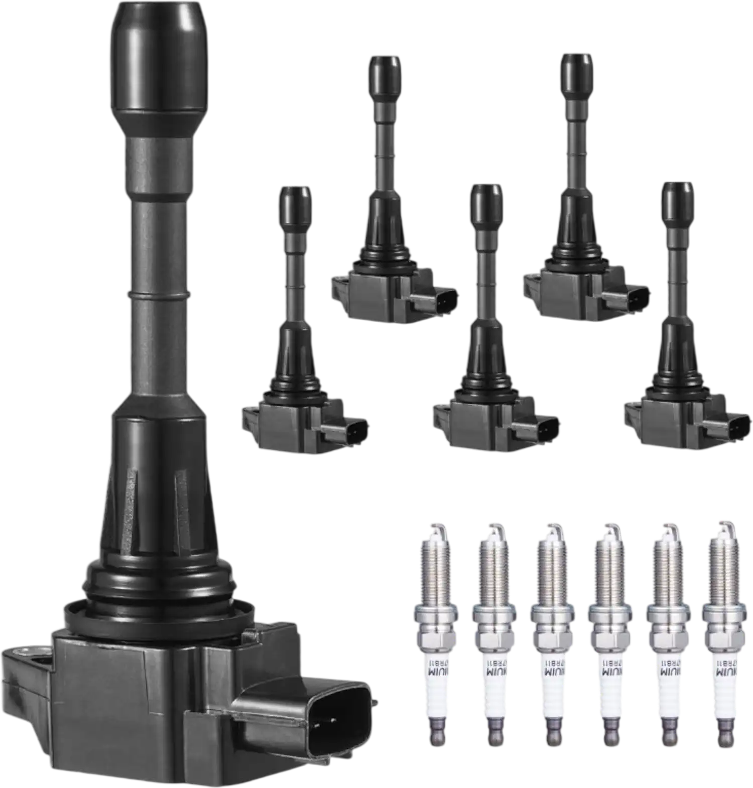 Vevor Ignition Coil Pack and Spark Plugs Set of 6 for Nissan Infiniti 3.5L V6 New