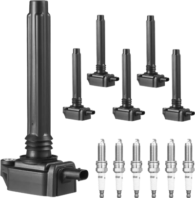 Vevor Ignition Coil Pack and Spark Plugs Set of 6 for Dodge Jeep Ram Chrysler 3.6L V6 New