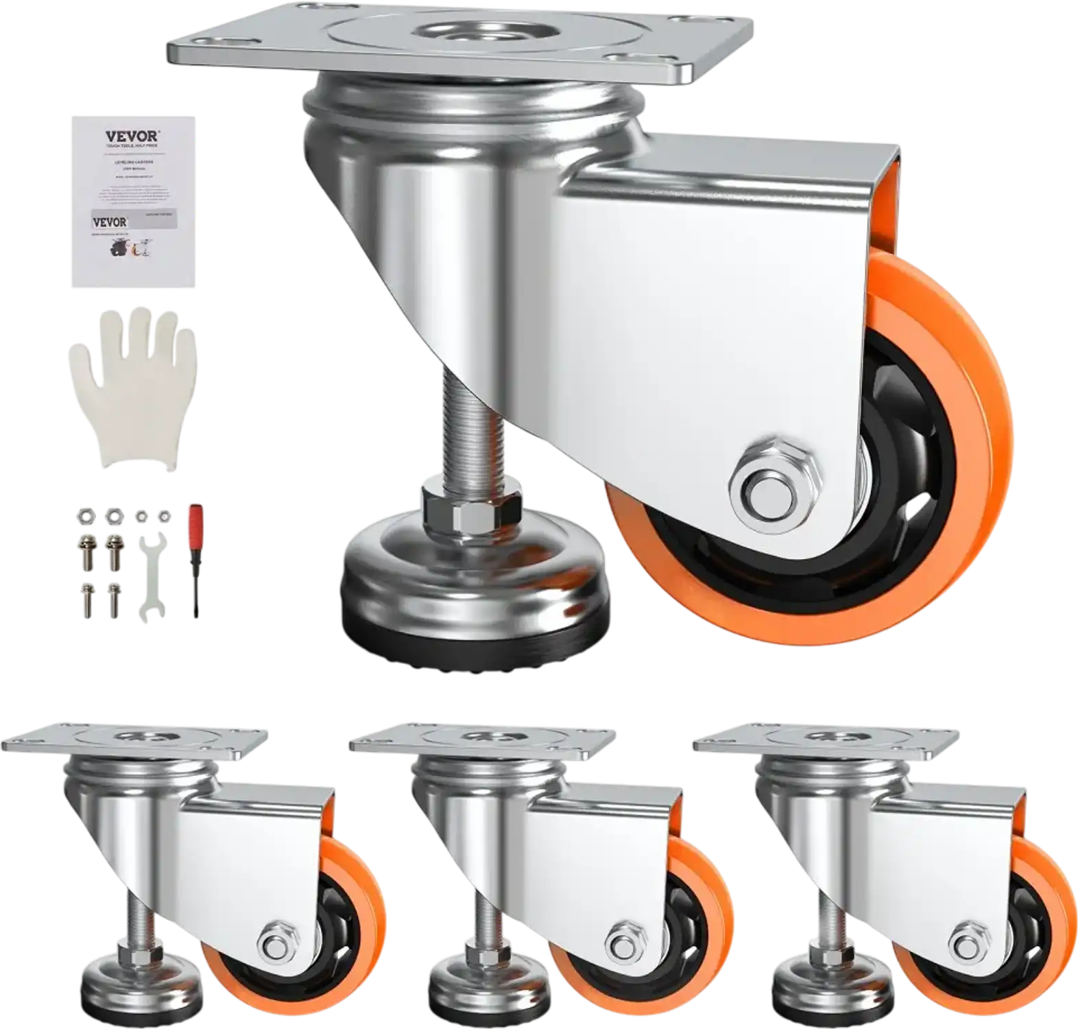 Vevor Leveling Casters Adjustable 3