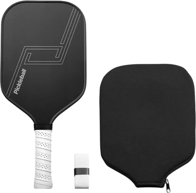 Vevor Pickleball Paddle T700 Carbon Fiber Honeycomb Core Black New