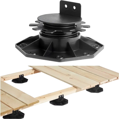 Vevor Deck Support Pedestal Adjustable 12-Pc Foundation Base 1.18