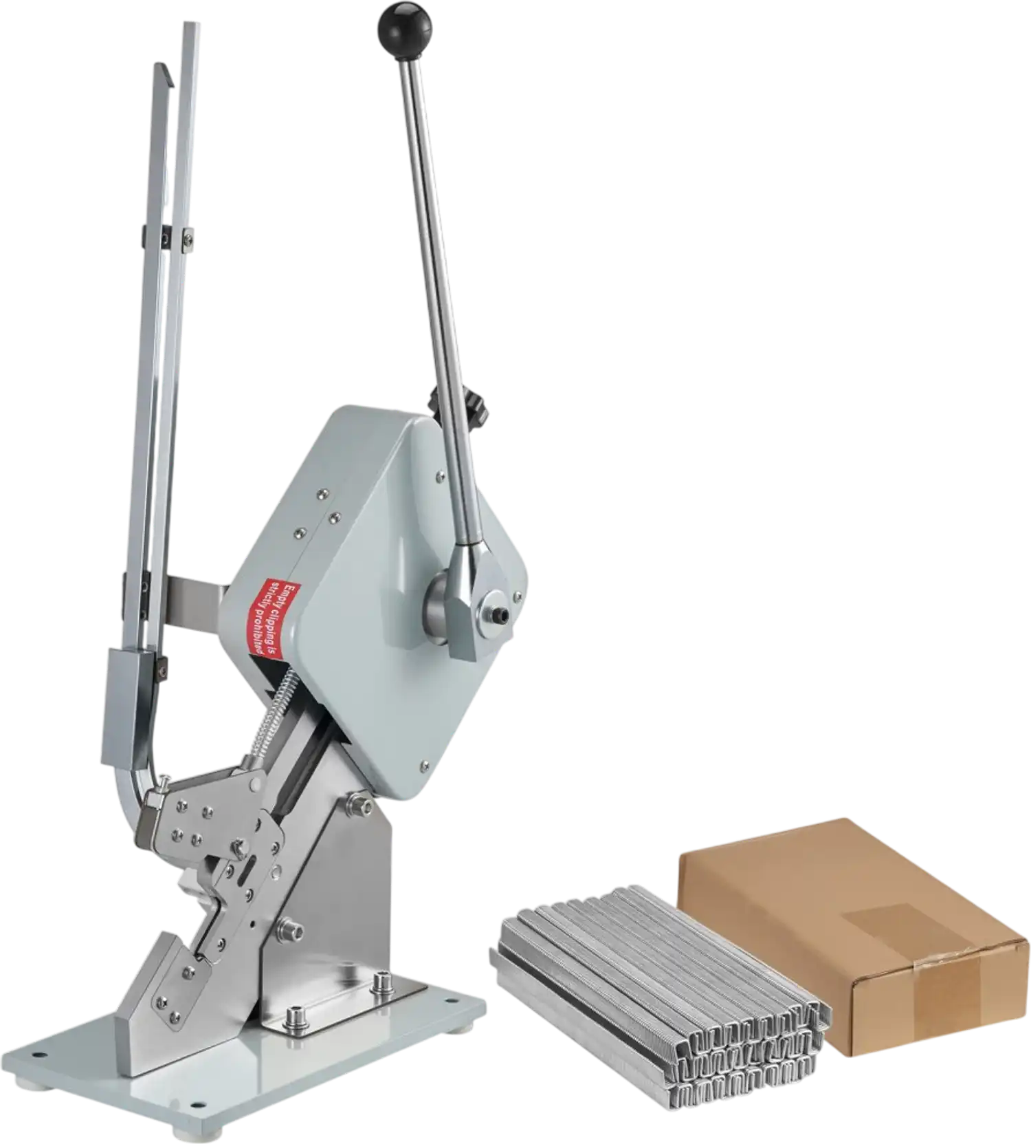 Vevor Clipping Machine Manual U-Shape Sausage Clipper with 5000 Clips New