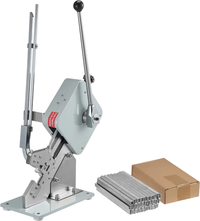 VEVOR Manual U-shape Sausage Clipper Clipping Machine Food Clipping Maker for Sausage Packing Sealing with 1 Box of Buckles 5000pcs