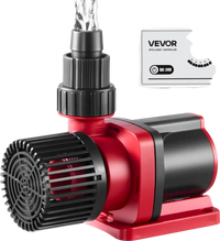 VEVOR Aquarium 24V DC Water Pump, 30W, 800 GPH Marine Wavemaker Return Pump with Controller, Adjustable Flow, Feed Mode, 11.5 ft Maximum Lift, for Saltwater Freshwater Fish Tank Sump Pond Circulation