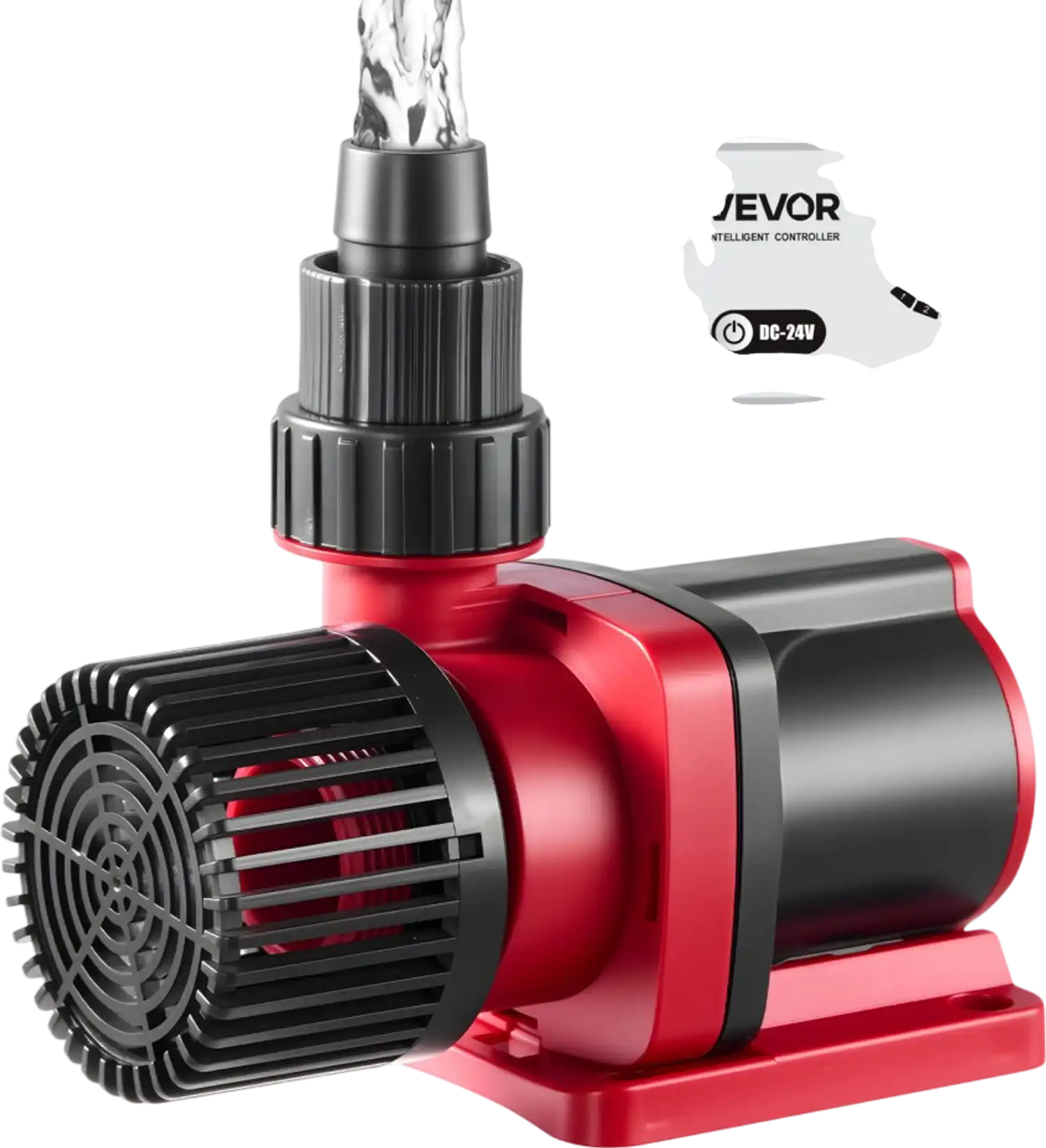 Vevor Aquarium Pump 100W 2642 GPH DC Water Pump Wavemaker with Controller New