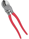 VEVOR High Leverage Cable Cutter, 9-1/4 in Compact, Forged Blades and PVC-Coated Handles, Heavy Duty Cable Cutting Pliers Tool for 4/0 AWG Aluminum, 2/0 AWG Soft Copper and 100-Pair 24AWG Comm Cables