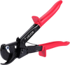 VEVOR Ratcheting Cable Cutter, Spring Steel Blades with PVC-Coated Handles, Quick-Release Button, Heavy Duty Ratchet Cable Wire Cutter for Cutting Copper & Aluminum Cables Up to 474 MCM / 240 mm²