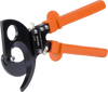 VEVOR Ratcheting Cable Cutter, Spring Steel Blades with PVC-Coated Handles, Quick-Release Button, Heavy Duty Ratchet Cable Wire Cutter for Cutting Copper & Aluminum Cables Up to 800 MCM / 400 mm²