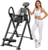 VEVOR Inversion Table, 300 lbs Capacity Heavy Duty Back Inverter Stretcher, Inverted Table with Stable Structure, Dual-Roller Locking, Decompression Tables for Shoulders, Neck, Back, Knees
