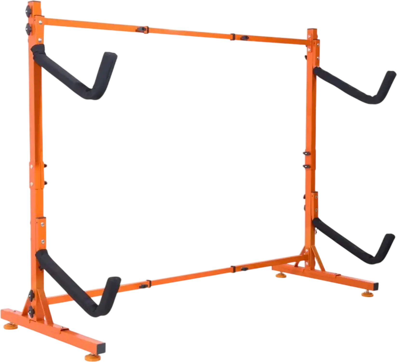 Vevor Kayak Storage Rack Freestanding Adjustable 2-Kayak Stand New