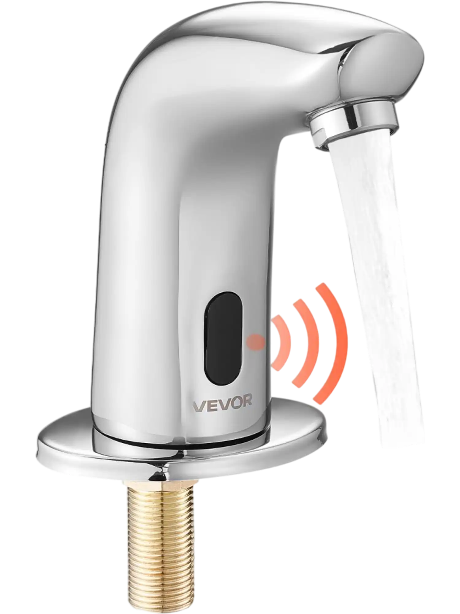 Vevor Bathroom Sink Faucet Touchless Automatic Motion Sensor Cold Water Chrome New