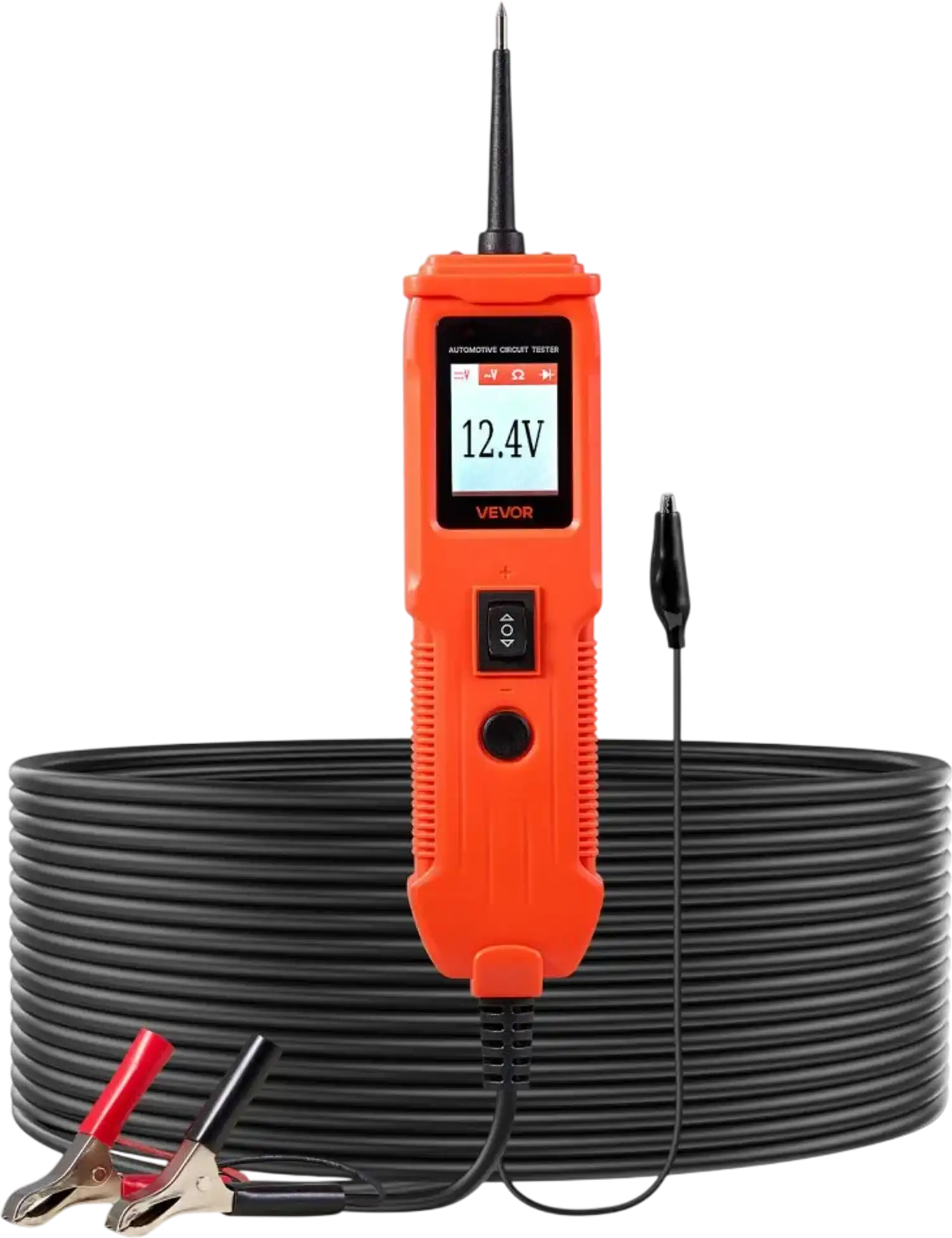 Vevor Circuit Tester Automotive Power Probe with TFT Color Display and 13' Cable New
