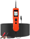 VEVOR Automotive Circuit Tester, 8 - 35 DCV Power Circuit Probe Tester with TFT Color Display and Lighting, Automotive Power Tester Probe with 13 ft / 4 m Cable, ABS Shell Electrical Detector Finder