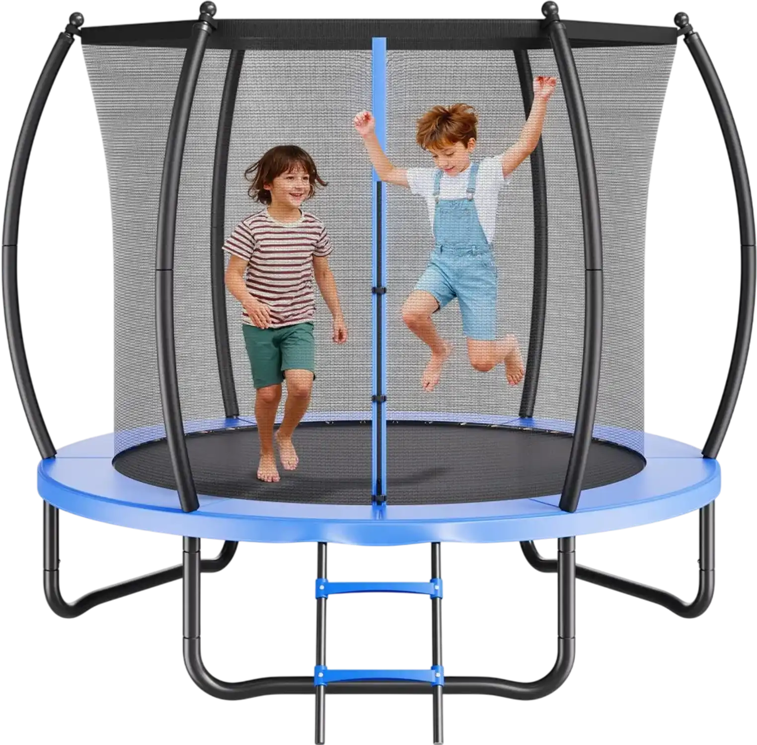 Vevor Trampoline 8' Outdoor Recreational with Enclosure Net New