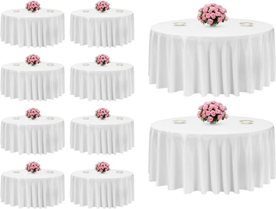 Vevor Tablecloth White Round 132