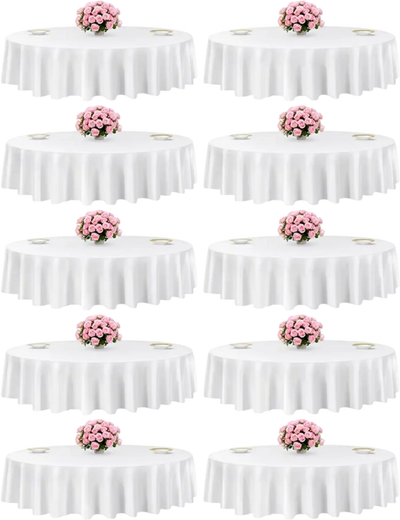 Vevor Tablecloths White Round 90