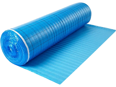 Vevor Floor Underlayment 200 sq. ft 3 mm Blue Vapor Barrier New
