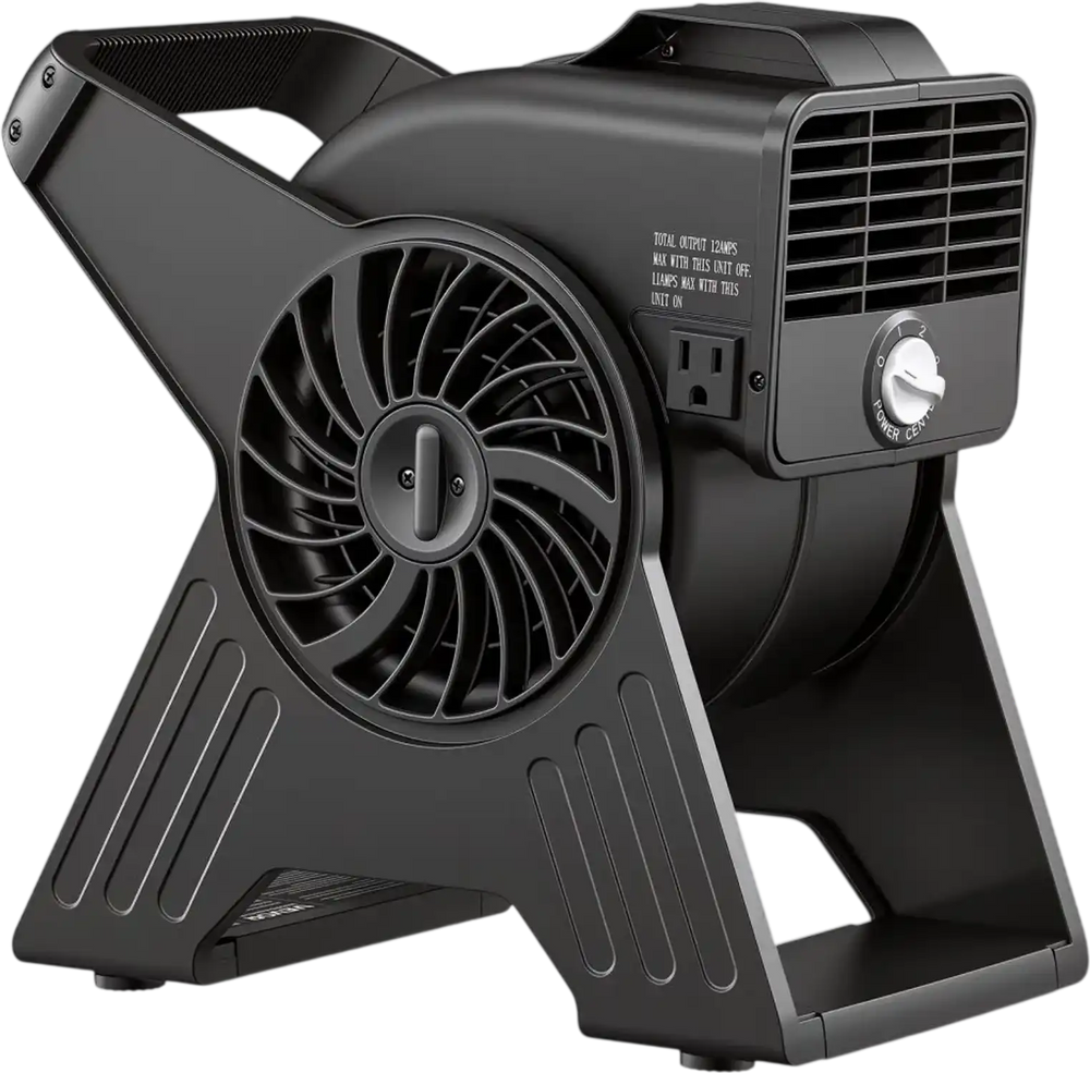 VEVOR Blower Fan, 13 in Portable Utility Floor Fan, 300 CFM, 3 Speeds, Multi-Angle Airflow, Lightweight Portable High Velocity Air Mover, for Drying, Dehumidifying, Carpets, Air Circulation, Cooling