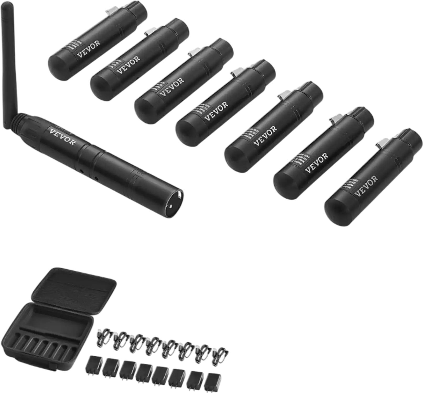 Vevor DMX Wireless Receiver & Transmitter Stage Lighting Control System New