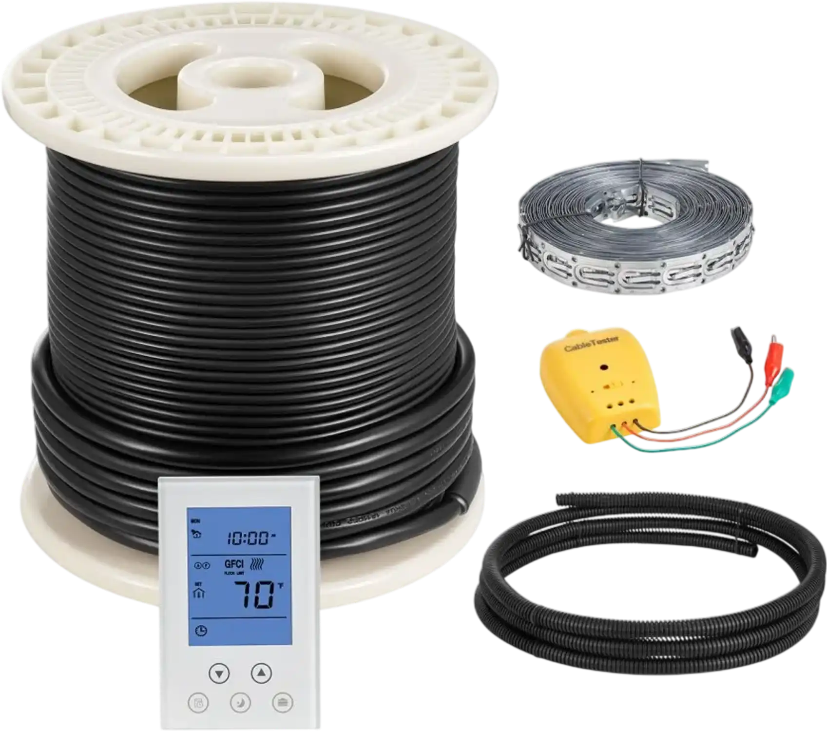 Vevor Underfloor Heating Cable 50 sq.ft 120V Radiant Floor System New
