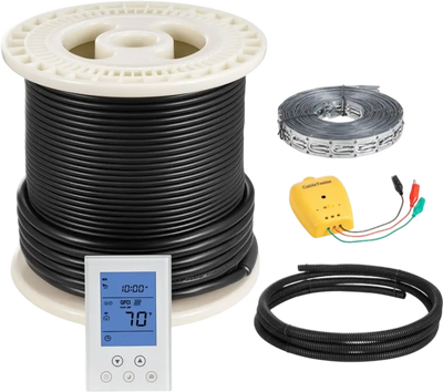 Vevor Underfloor Heating Cable 50 sq.ft 120V Radiant Floor System New