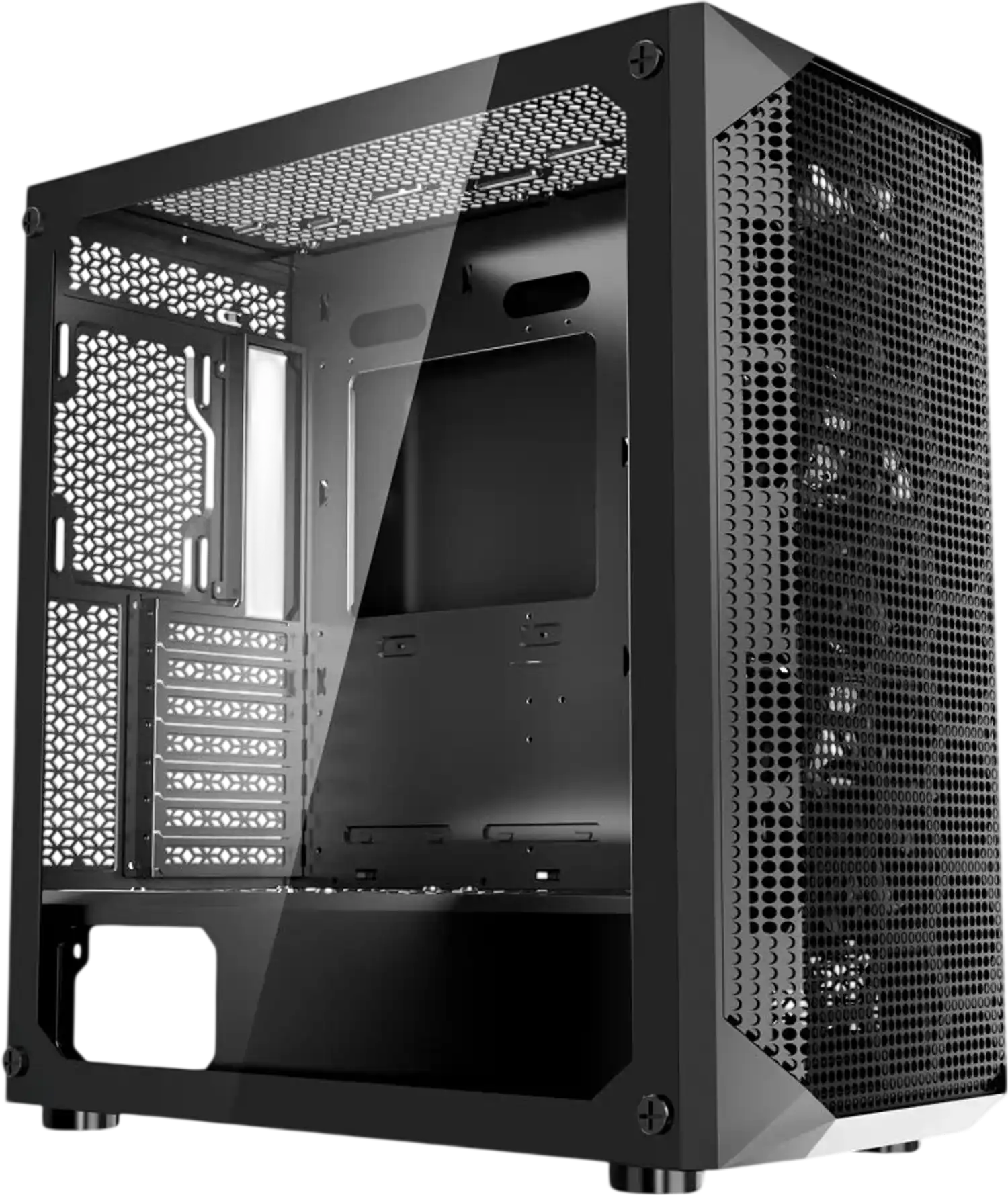 Vevor Computer Case Full-Tower Gaming PC Case with 3 PWM Fans New