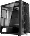 VEVOR PC Gaming Case, Full-Tower, Computer Case with High-Airflow Panel, Magnetic Dust Filter, 3 x 140mm PWM Fans, Cable Management, for GPU up to 410mm in Length, Compatible with E-ATX/ATX/M-ATX/ITX