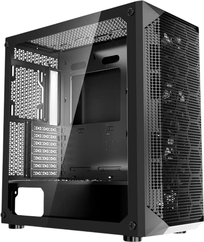 Vevor Computer Case Full-Tower Gaming PC Case with 3 PWM Fans New