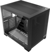 VEVOR Mid-Tower PC Case, Dual Chamber, Gaming Computer Case with Tempered Glass Panels, Magnetic Dust Filter, Cable Management, for GPU up to 410 mm in Length, Compatible with ATX/M-ATX/ITX, No Fan
