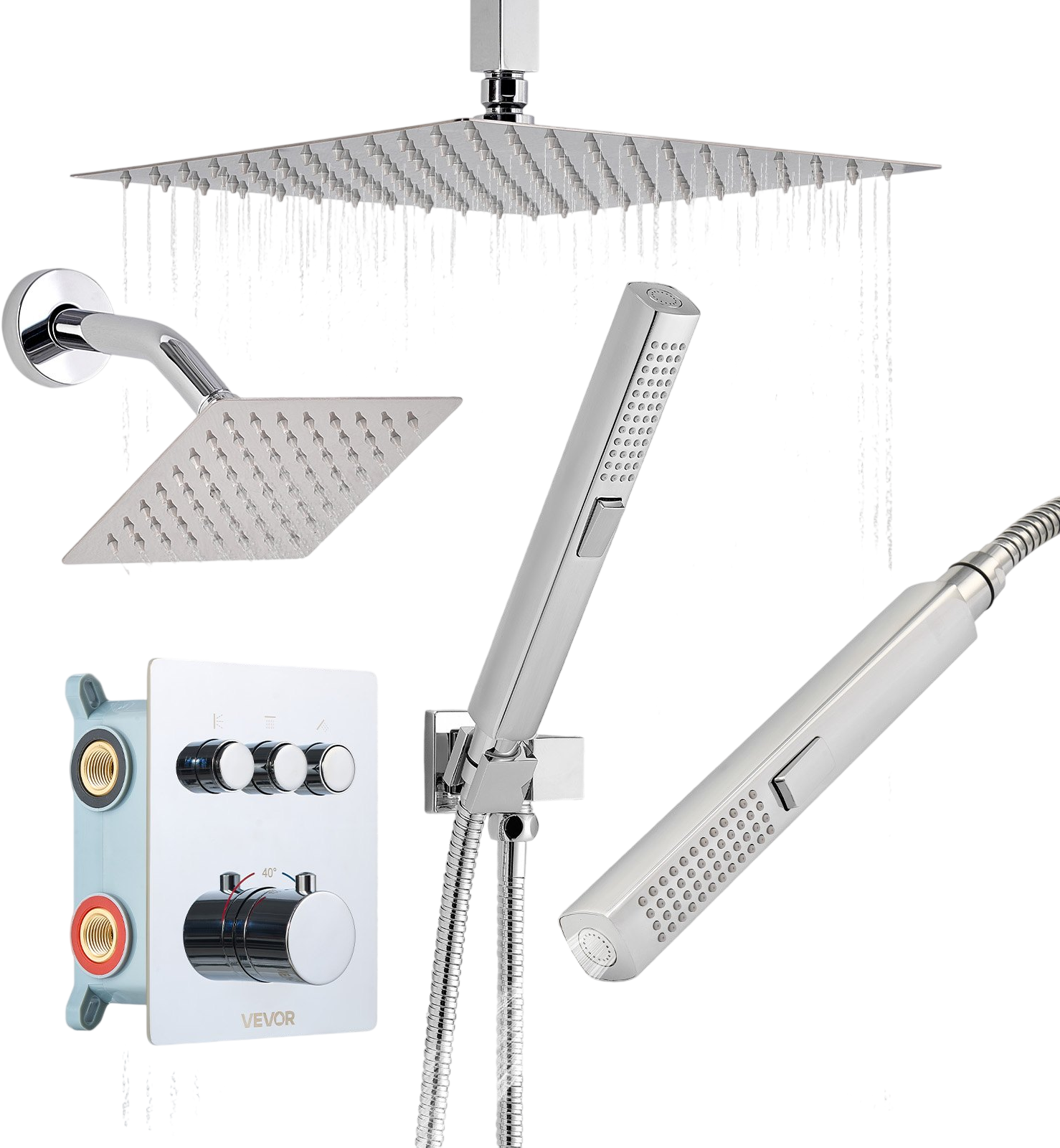 Vevor Shower Faucet Set 12