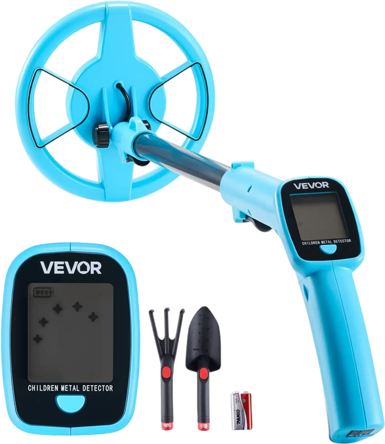 Vevor Metal Detector Lightweight LCD Display 6