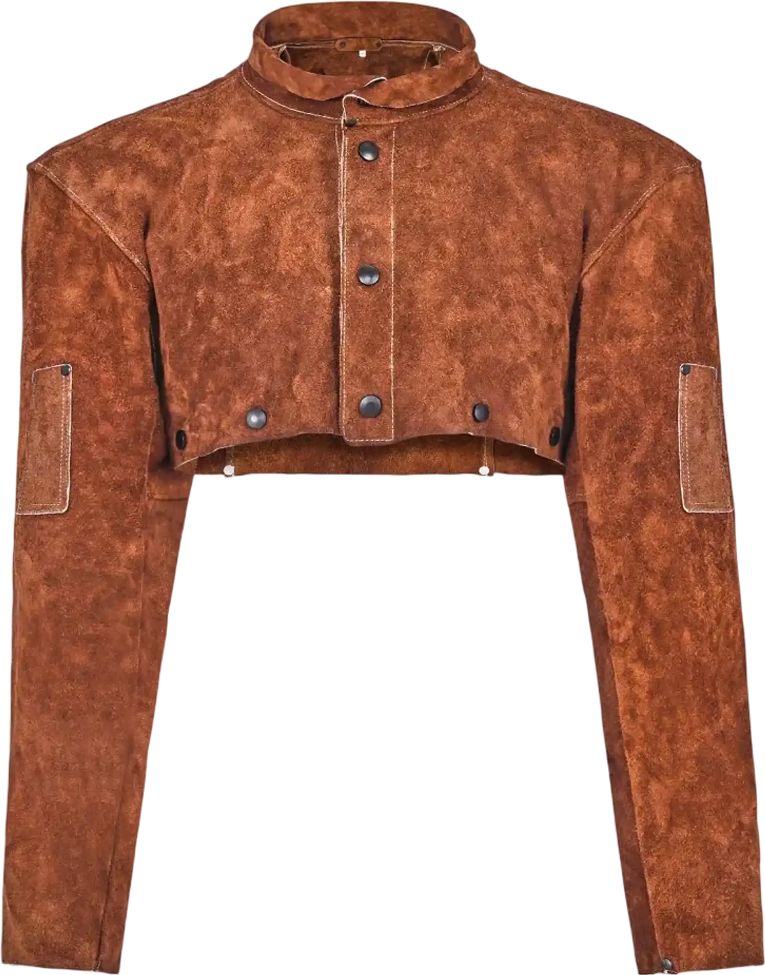 Vevor Welding Cape Sleeve Heavy Duty Flame Resistant Cowhide M-Size New