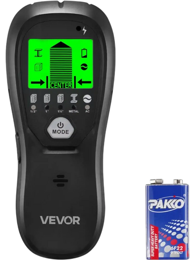 Vevor Stud Finder 5-in-1 Wall Scanner with LCD Display New