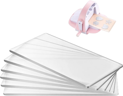 Vevor Cutting Plates Clear Polycarbonate Die Cut Pads 6 Pc 6.69