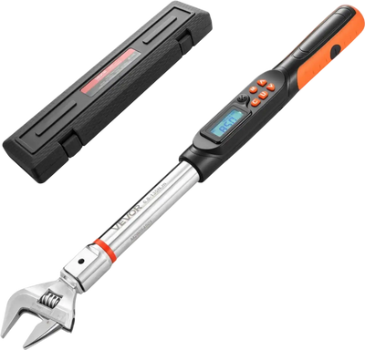 Vevor Torque Wrench Digital Adjustable Jaw Open-End 0-1.5