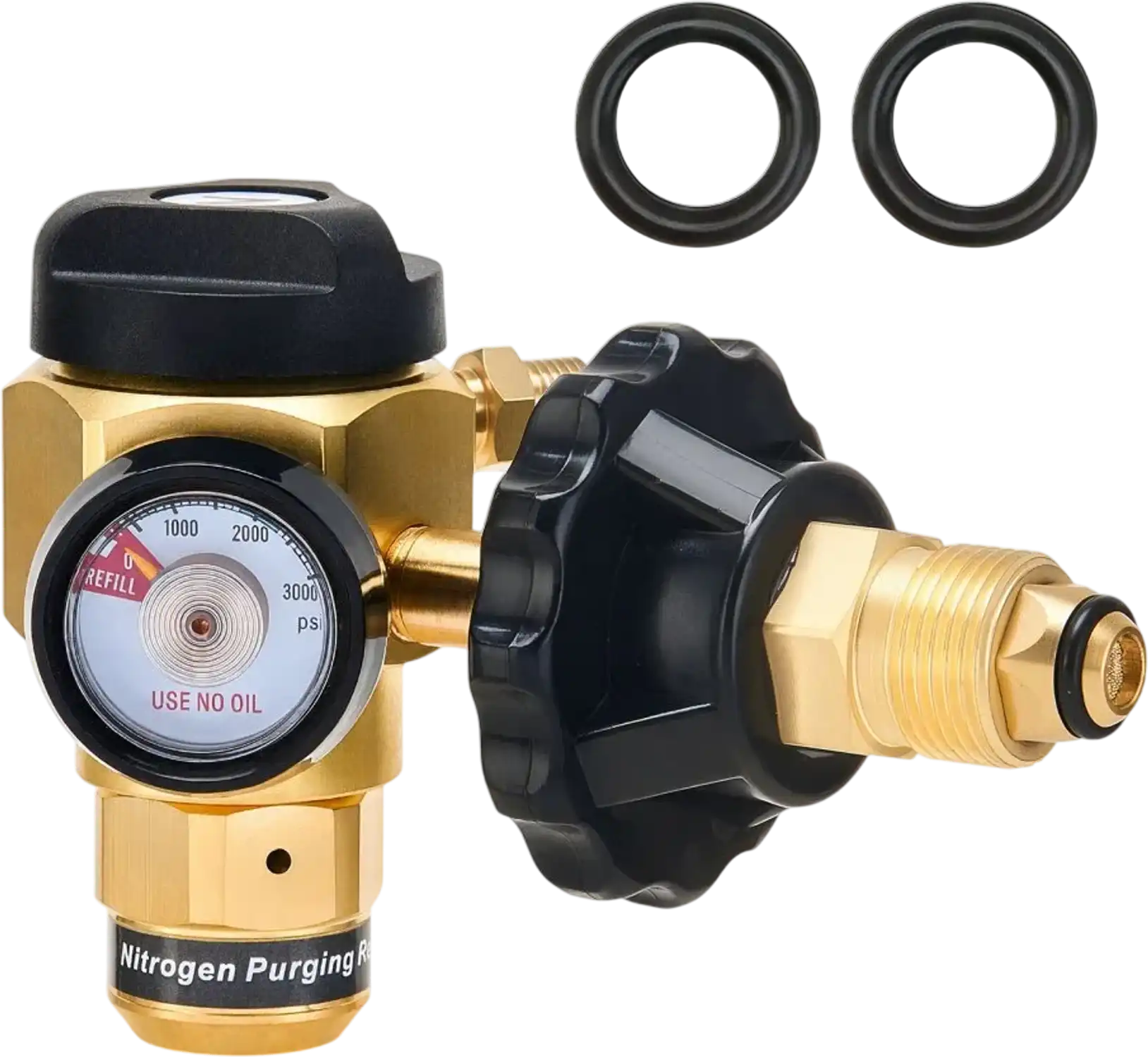 Vevor Nitrogen Purging Regulator 650 PSI Flow Control Valve New