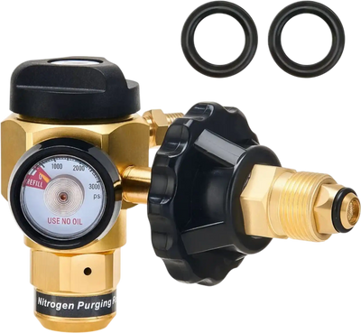 Vevor Nitrogen Purging Regulator 650 PSI Flow Control Valve New