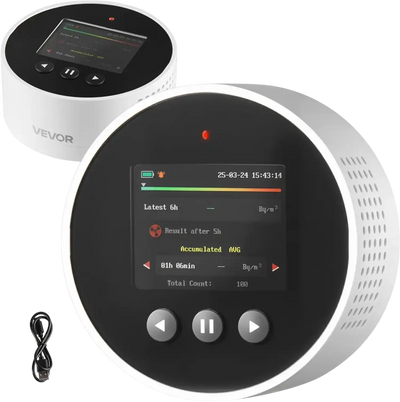 Vevor Air Quality Meter Radon Detector for Home New