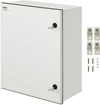 VEVOR NEMA Steel Case, 24x20x9'' NEMA 4X Fiberglass Electric Enclosure, IP66 Water & Dust Resistant, Suitable for Both Outdoor & Indoor Use, Includes Mounting Plate (60x50x23 cm)
