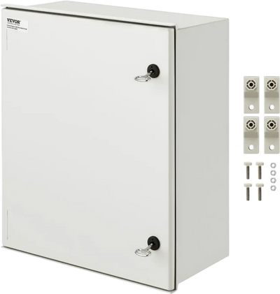 Vevor Electrical Enclosure Fiberglass NEMA 4X IP66 Wall-Mount 24 x 20 x 9