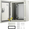 VEVOR NEMA Metal Case, 10 x 8 x 6'' NEMA 4X Metal Electric Enclosure, IP66 Water & Dust Resistant, Suitable for Both Outdoor & Indoor Use, Includes Mounting Plate
