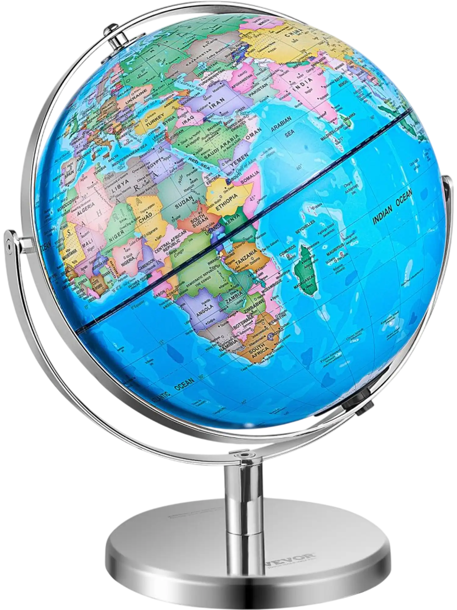 Vevor Globe Rotating World Globe with Stand 13